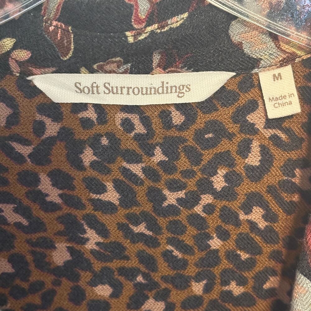 Soft Surroundings Icon Patchwork Button Top Women… - image 5